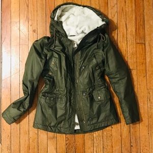 H&M Sherpa Rain Coat